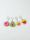 Cross-border best-selling and popular simulation food toy keychain doughnut cute stress-relieving toy factory Application Scenario